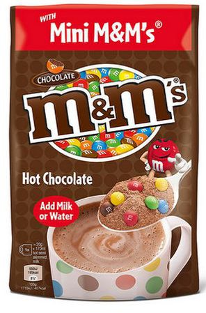 m&m hot chocolate