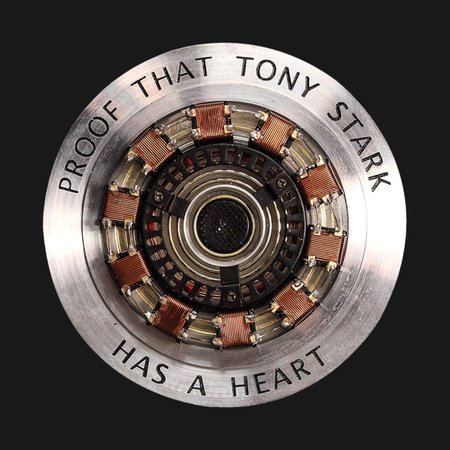 proof that tony stark has a heart