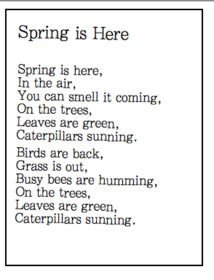 spring poem