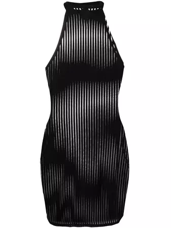 Maison Close striped mesh dress - uplaoded by mt