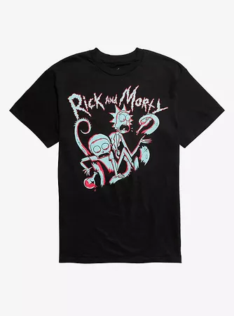 Rick And Morty Beakers & Tentacles T-Shirt