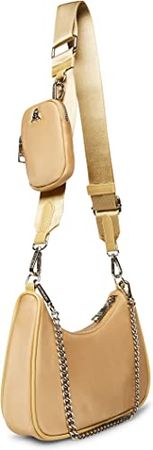 Steve Madden Vital-T Multi Pouch Crossbody Bag, Nude One Size: Handbags: Amazon.com