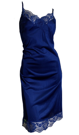 blue vintage style dress
