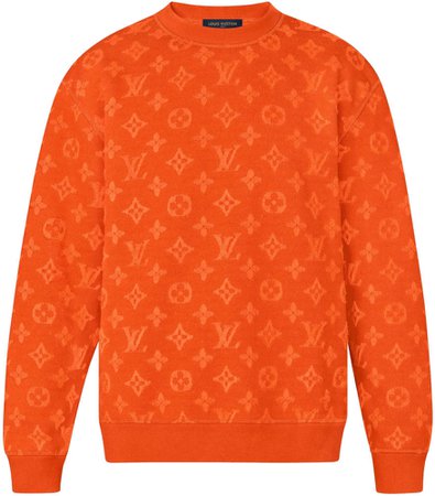 LV orange sweater