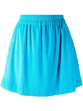 Bambah towelling-effect Mini Skirt - Farfetch