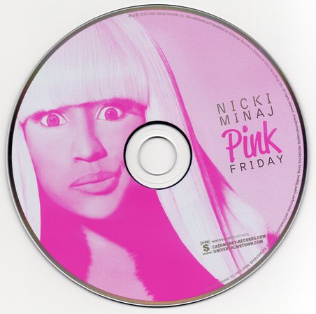 *clipped by @luci-her* “Pink Friday” by Nicki Minaj - Cover Art - MusicBrainz