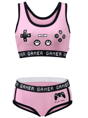 Gamer lingerie set |little for big