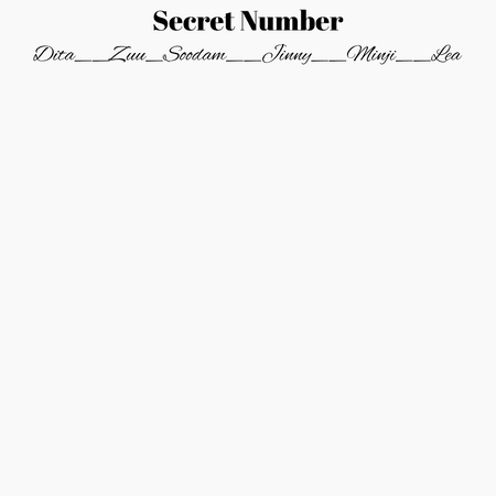 Secret number