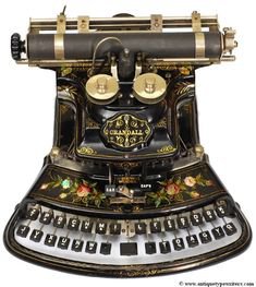 Crandall - New Model (1887) typewriter