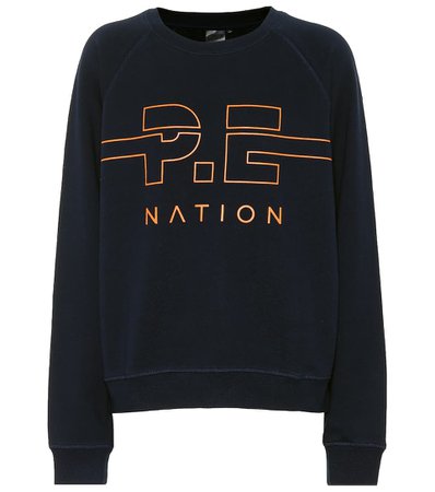 P.E Nation - Swingman cotton sweatshirt | Mytheresa