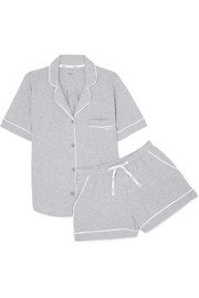 DKNY | Signature cotton-blend jersey pajama set | NET-A-PORTER.COM