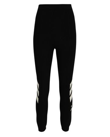 Perfect Moment Cable Leggings In Black | INTERMIX®