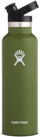 Amazon.com : Hydro Flask 21 oz Water Bottle, Sport Cap - Olive : Sports & Outdoors