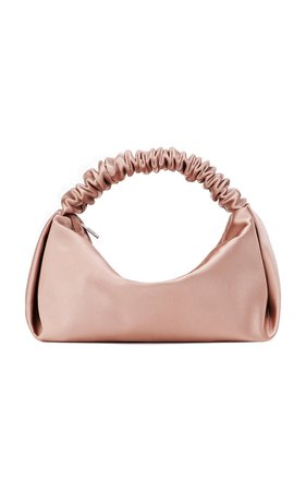 Mini Scrunchie Satin Top Handle Bag by Alexander Wang | Moda Operandi