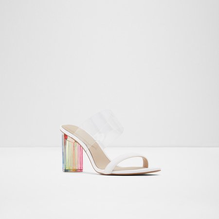 Clara White Women's Block heels | Aldoshoes.com US