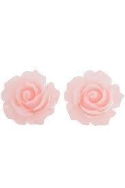 pink rose earrings - Google Search