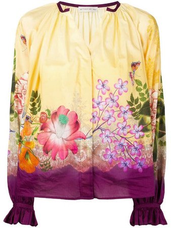 Etro floral print blouse