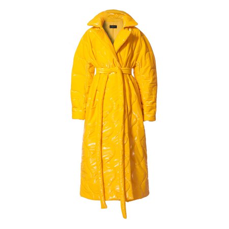 Aggi Harlow Super Yellow Coat