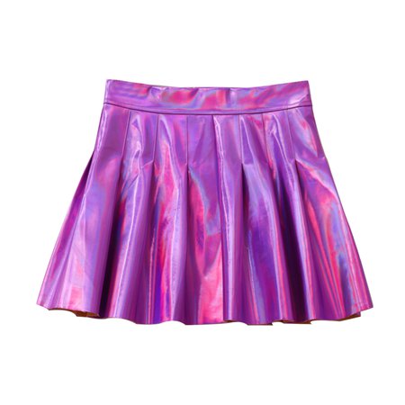CYBER PUR HOLOGRAPHIC SKIRT · OCEAN KAWAII · Online Store Powered by Storenvy
