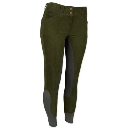 Piper Corduroy Low-rise Breeches By SmartPak- Full Seat