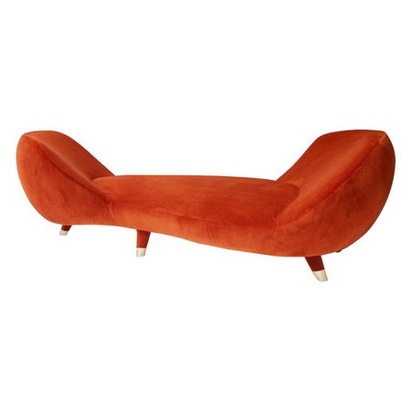 Achille Salvagni, Sahara, Contemporary Chaise Loveseat Sofa, Italy, 2019 For Sale at 1stdibs