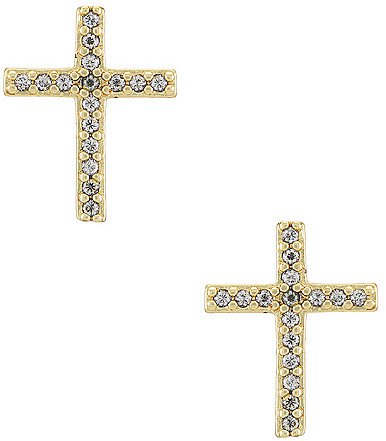 Abundant Cross Earrings