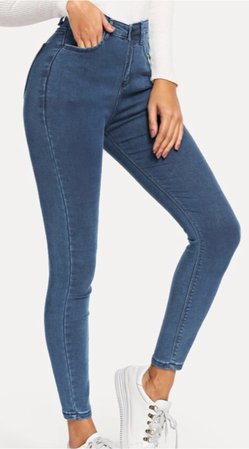 blue jeans shein