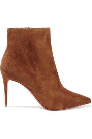 Christian Louboutin | So Kate Booty 85 suede ankle boots | NET-A-PORTER.COM