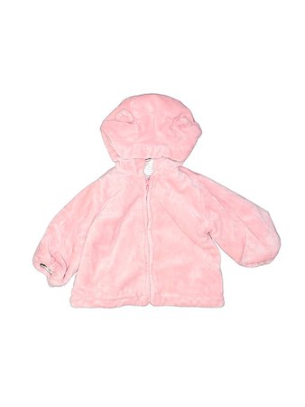 Gymboree 100% Polyester Solid Pink Zip Up Hoodie Size 9mo - 72% off | thredUP