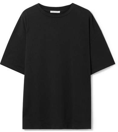 Ninety Percent - Faye Oversized Organic Cotton-jersey T-shirt - Black