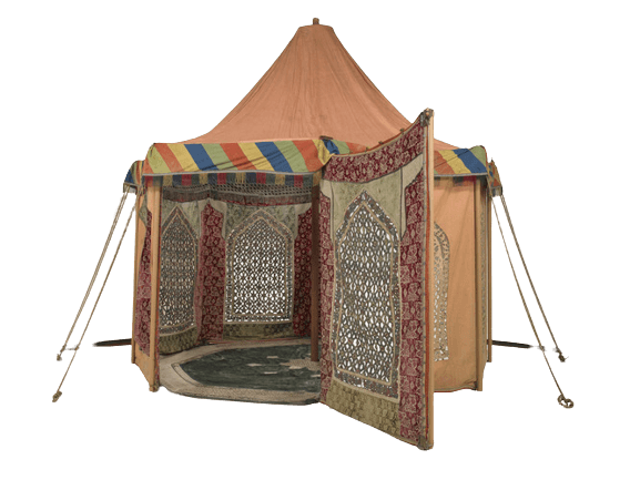 Small Octagonal Pavilion Tent, Persian, late 19th century, Saint Louis Art Museum