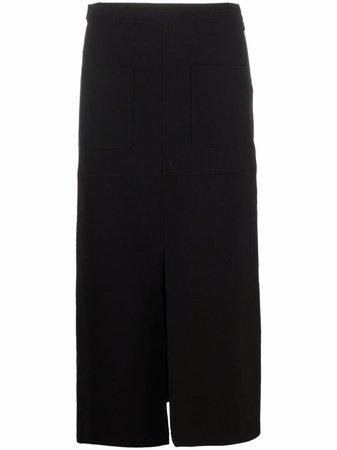 Pinko front-slit pencil skirt - FARFETCH