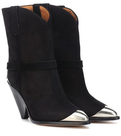 Lamsy suede ankle boots
