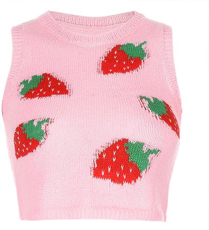 Amazon.com: Women Streetwear Preppy Style Knitwear Sleeveless Tank Top V Neck Argyle Plaid Knitted Sweater Vest (Pink, S): Clothing