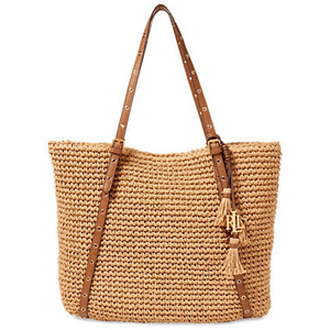 Hayden Straw Tote for $158.00 available on URSTYLE.com