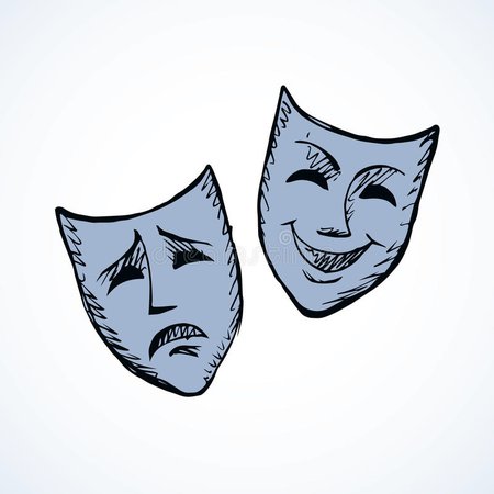 comedy and tragedy masks 1
