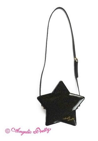 angelic pretty Lolita black star bag