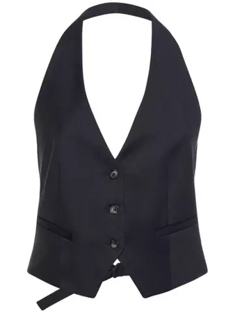 Pluto suiting halter neck vest - The Garment - Women | Luisaviaroma