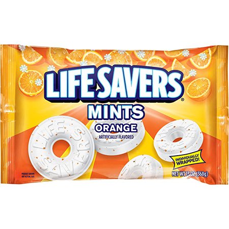 Amazon.com : LifeSavers Orange Mints Candy Bag, 13 oz : Grocery & Gourmet Food