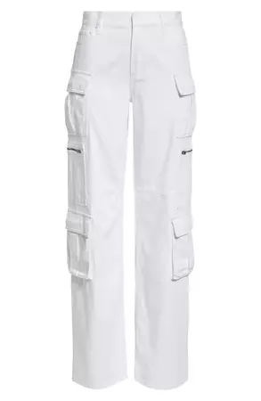Alice + Olivia Olympia Mr. Baggy Cargo Pants | Nordstrom