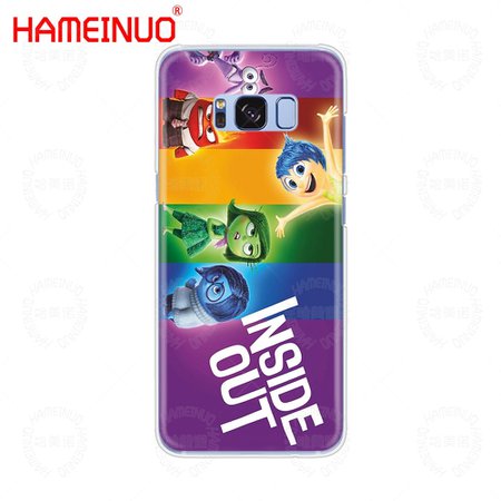 Cartoon Anime Inside Out Cell Phone Case Cover For Samsung Galaxy S9 S7 Edge PLUS S8 S6 S5 S4 S3 MINI