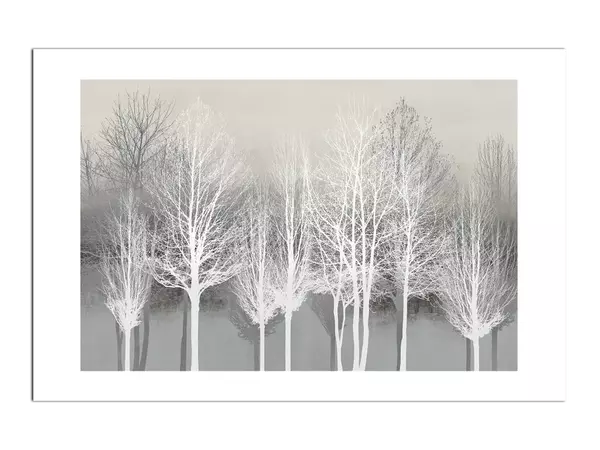 Trees On Gray Fine Art Print by Kate Bennett | iCanvas