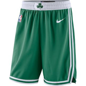 Men's Boston Celtics Nike Kelly Green 2019/20 Icon Edition Swingman Shorts