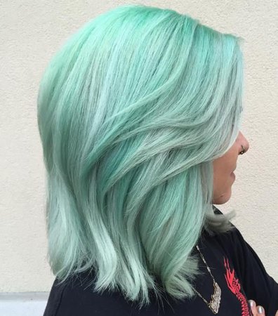 Light Turquoise Hair
