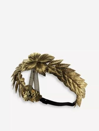 Gucci Archelogy gold-tone headpiece | Selfridges