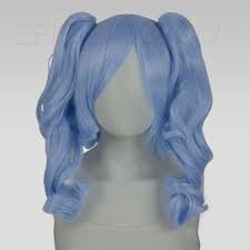 icy blue pigtails wig - Google Search