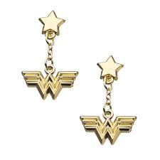 Wonder Woman earrings