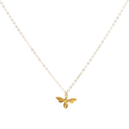 OMCH - 18k Gold Bee Necklace