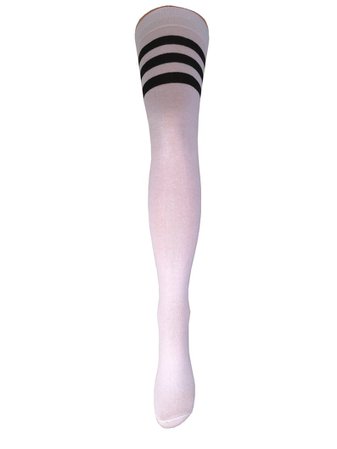 Long Socks Striped Thigh High Socks Cotton Over the Knee Socks | Etsy