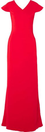Stretch-cady Gown - Red